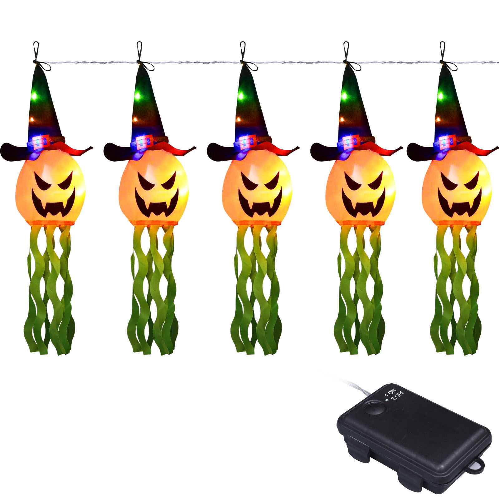 할로윈 장식용 조명, 무서운 분위기를 연출하는 오렌지색 - Halloween Led String Lights Orange 리뷰 및 가격