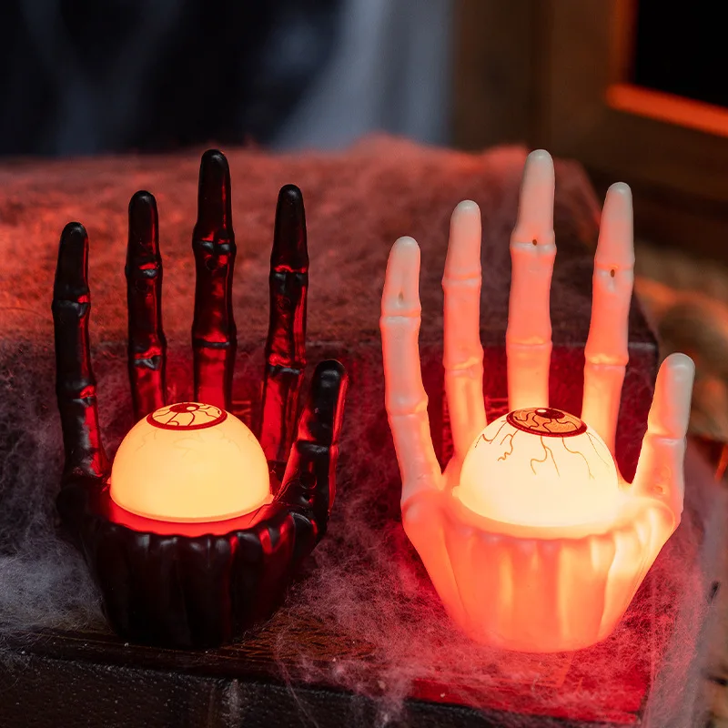 할로윈 LED 유령 손 모양 야간 조명, 빛나는 호박  - Halloween Pumpkin Decor Led 리뷰 및 가격