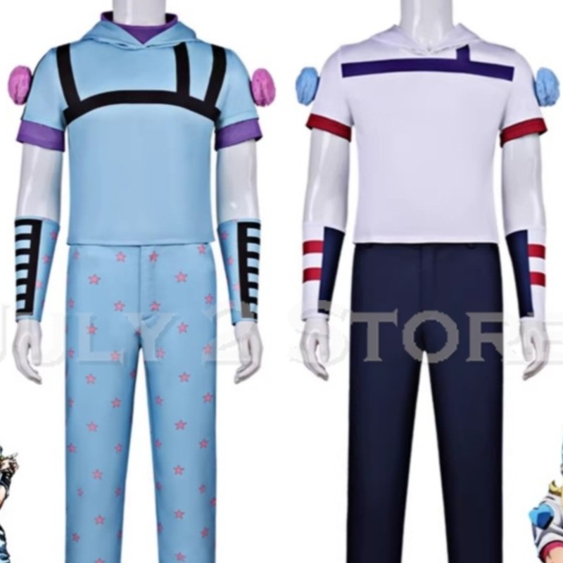 스틸 볼/런 조니 조스타 코스프레 의상 가발 조 키드  - Halloween Costume Kids 리뷰 및 가격
