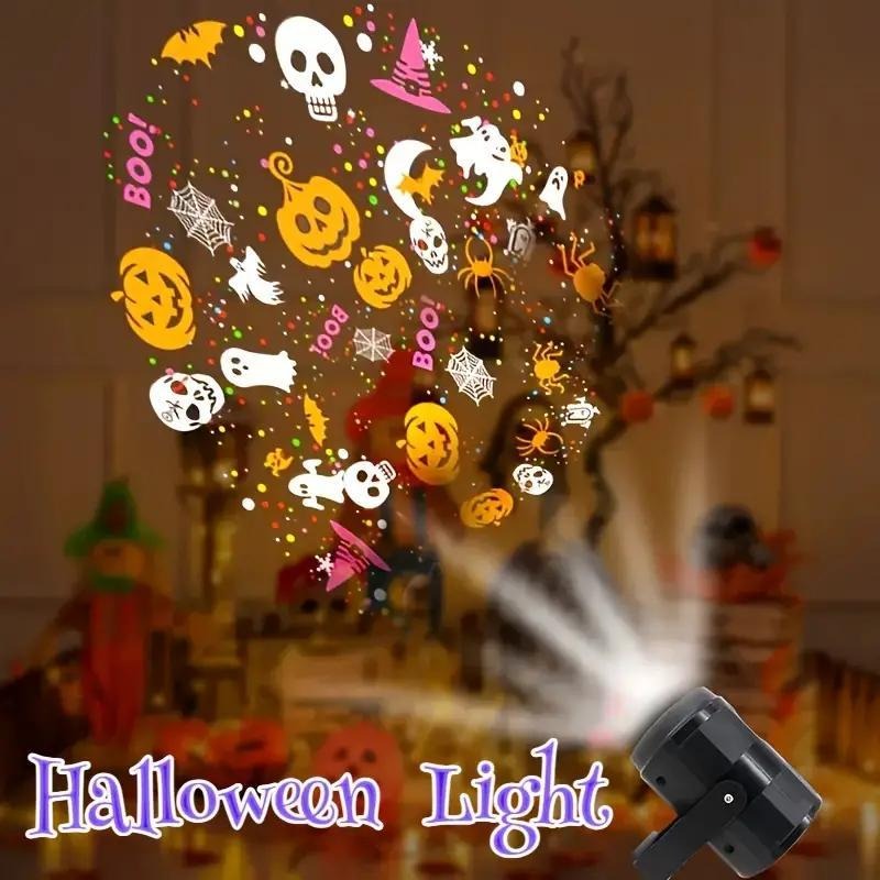 할로윈 LED 프로젝터 조명, 야외 크리스마스 마당 장 - Pumpkin Lantern Halloween 리뷰 및 가격