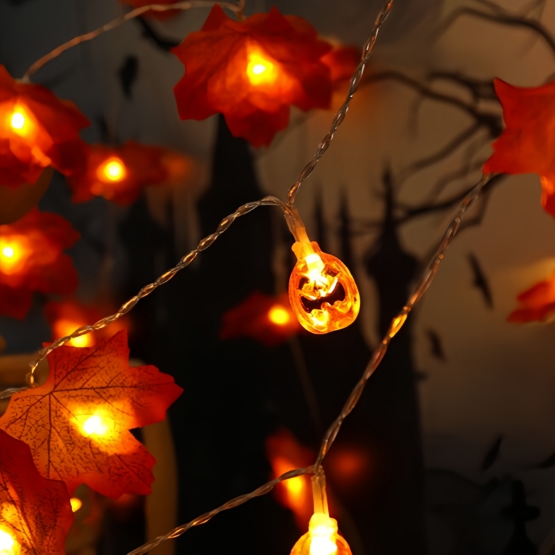 1PC 59in/118in 할로윈 LED 스트링 조명  - Halloween Led String Lights Orange 리뷰 및 가격