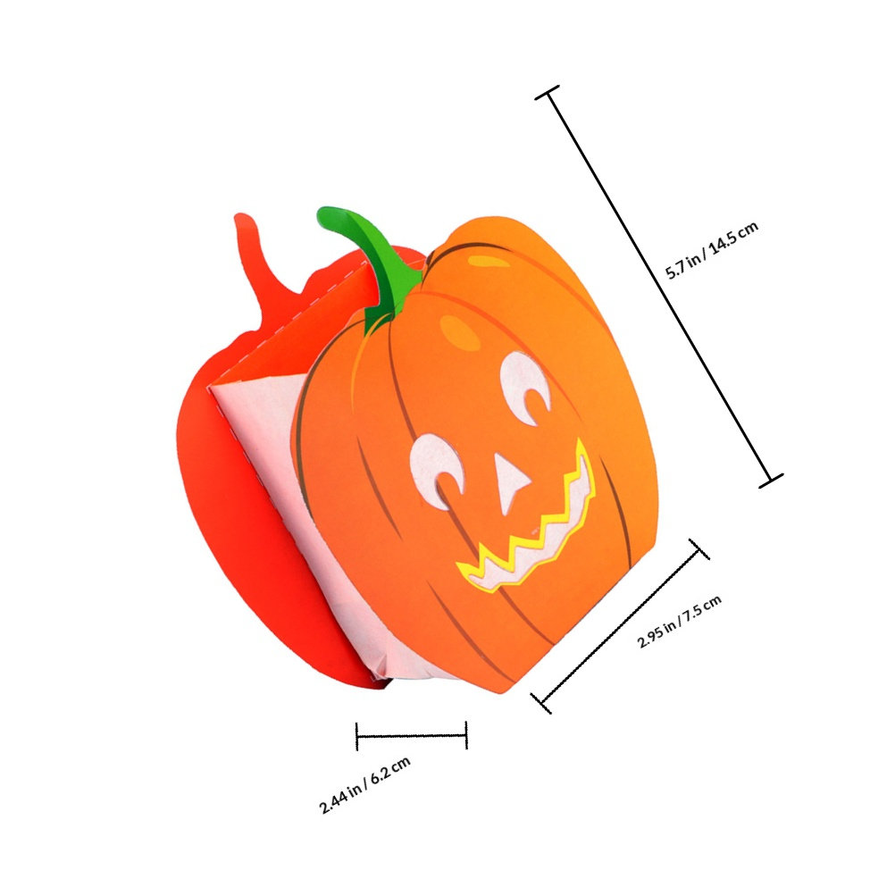 12개입, 호박 모양의 장식용 가방, 속이 비어 있고  - Pumpkin Lantern Halloween 리뷰 및 가격