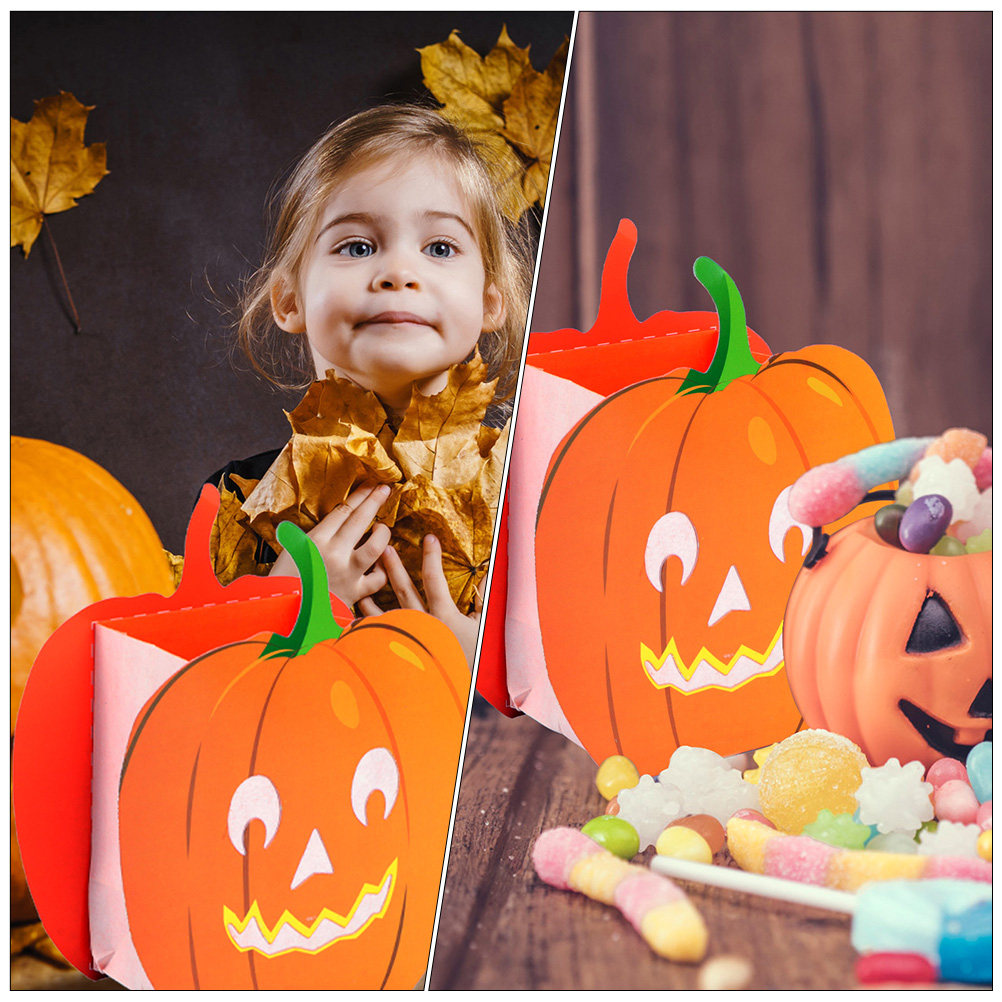 12개입, 호박 모양의 장식용 가방, 속이 비어 있고  - Pumpkin Lantern Halloween 리뷰 및 가격