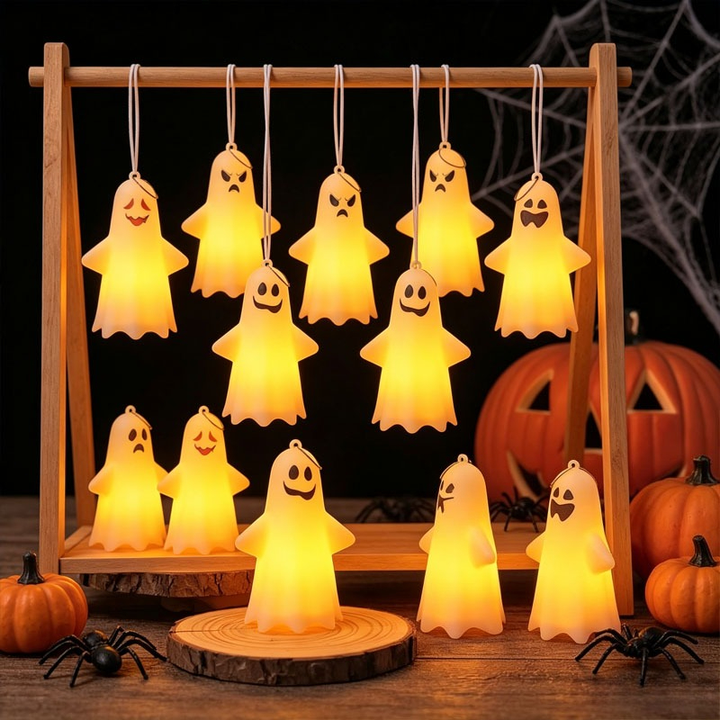 할로윈 유령 랜턴, 미니 행잉 LED 호박 램프, 파티 - Pumpkin Lantern Halloween 리뷰 및 가격