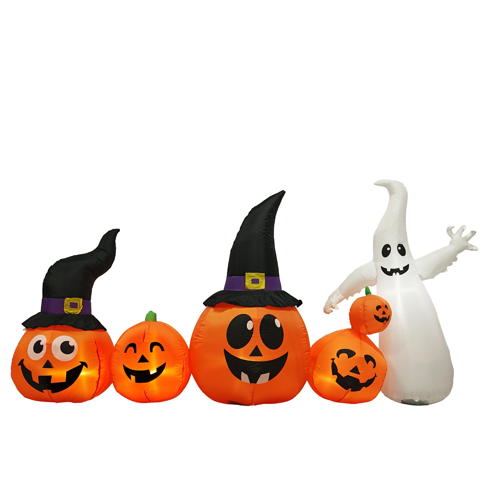8피트 길이의 할로윈 풍선 호박 유령 야외 장식, 잔디 - Halloween Pumpkin Decor Led 리뷰 및 가격