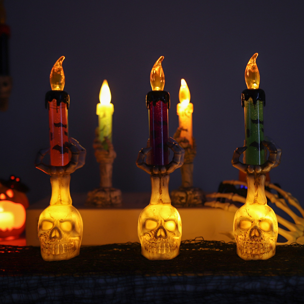 할로윈 해골 손 모양 캔들 라이트 LED 호박 랜턴 파 - Pumpkin Lantern Halloween 리뷰 및 가격