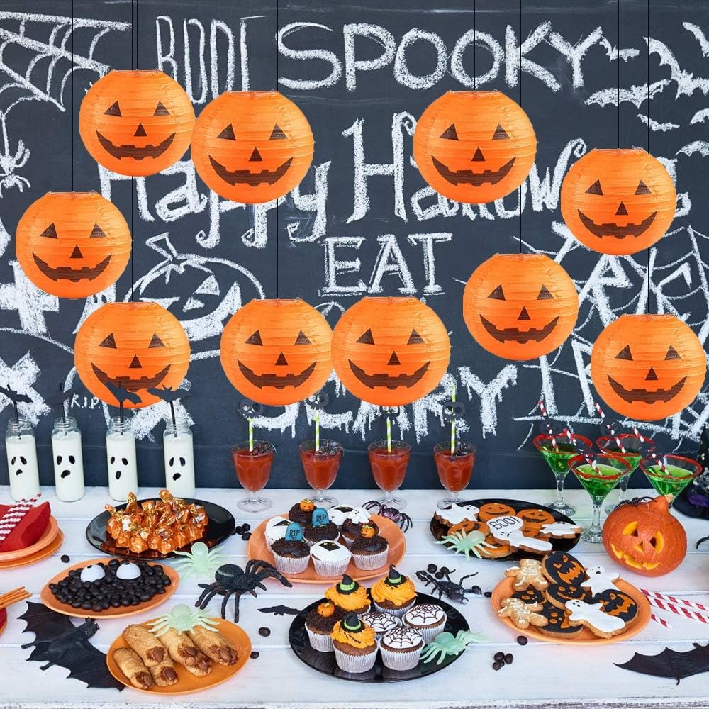 할로윈 호박 종이 랜턴 축제 잭오 랜턴, 할로윈 행잉  - Pumpkin Lantern Halloween 리뷰 및 가격